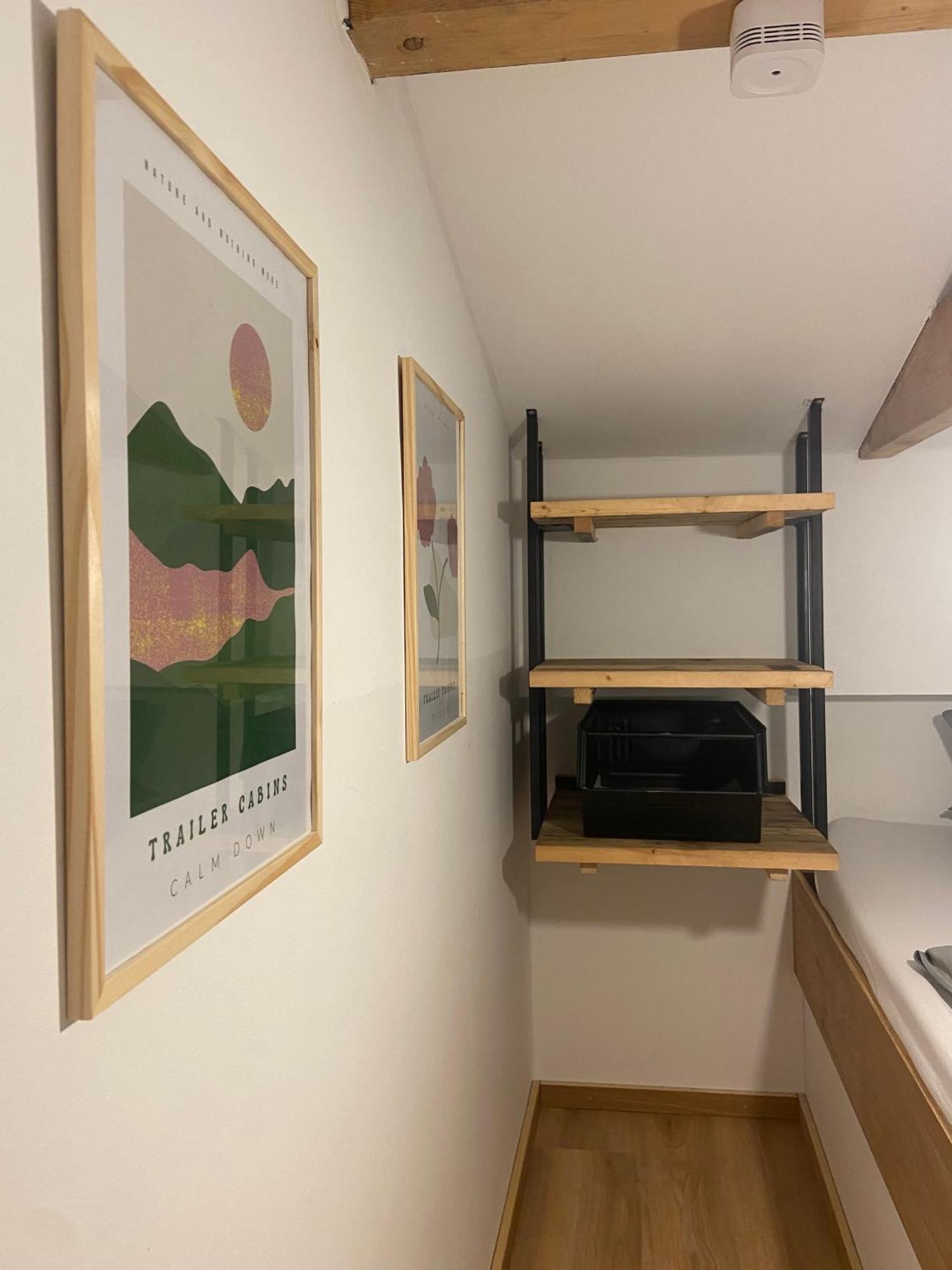 Modernes Tinyhouse Trailer Cabins Am Waldrand - Mit Seezugang Eging Bagian luar foto